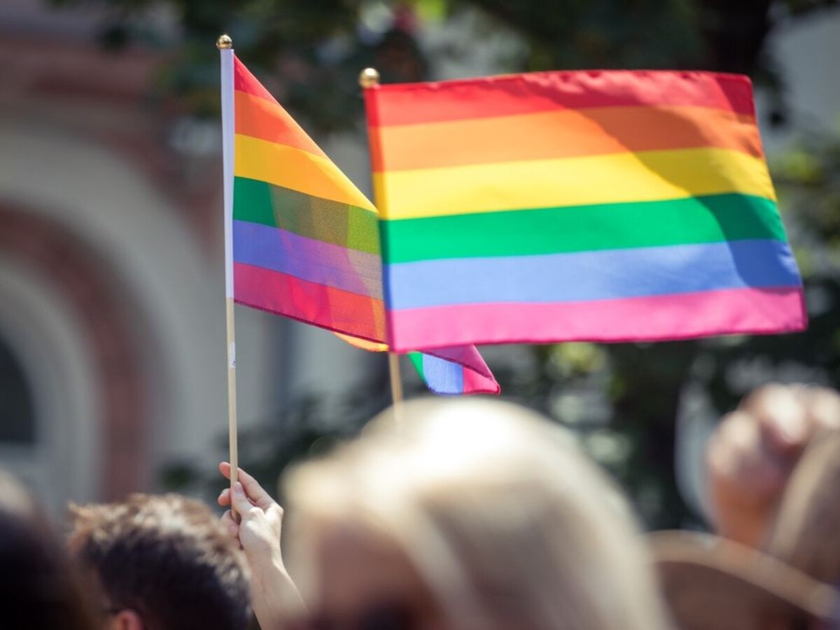 LGBTI pochod pride bratislava vlajka homosexuáli 1140px (SITA/Diana Černáková)